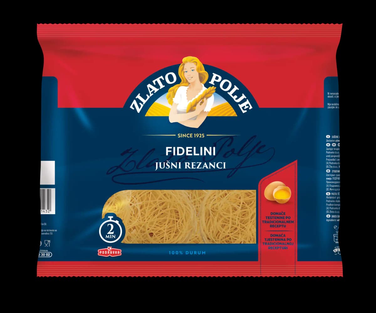 Fidelini Zlato polje 250 g Akcija v trgovini Mercator