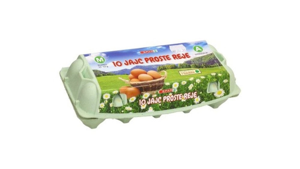 Bio jajca 10 kosov SPAR Natur pur Akcija v trgovini Spar