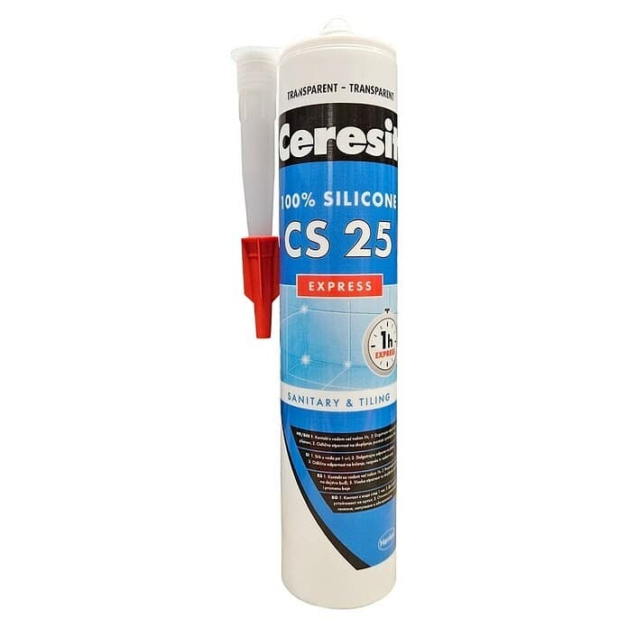Ceresit Sanitarni silikon 280 ml Akcija v trgovini Bauhaus