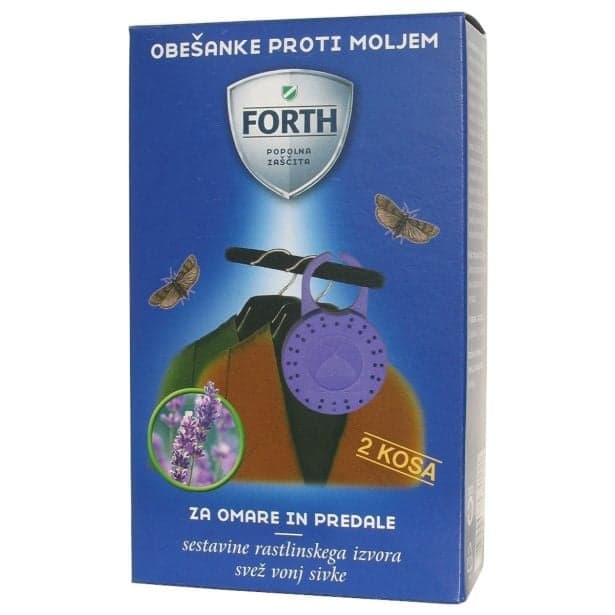Forth obešanke proti moljem 2/1 Akcija v trgovini E.Leclerc
