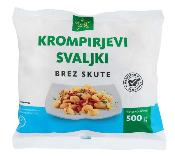 Krompirjevi svaljki Tuš 500 g - Akcija v trgovini Tuš