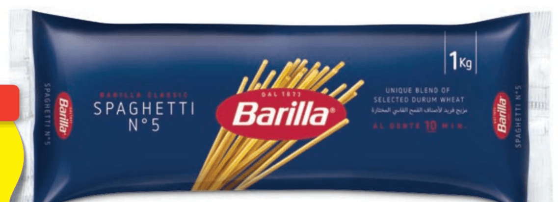 Barilla špageti N°5 1 kg Akcija v trgovini Hofer