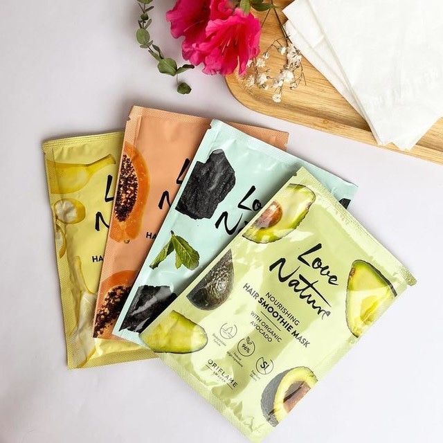 Love Nature čistilni piling za lasišče 20 ml Oriflame - Akcija v trgovini Oriflame