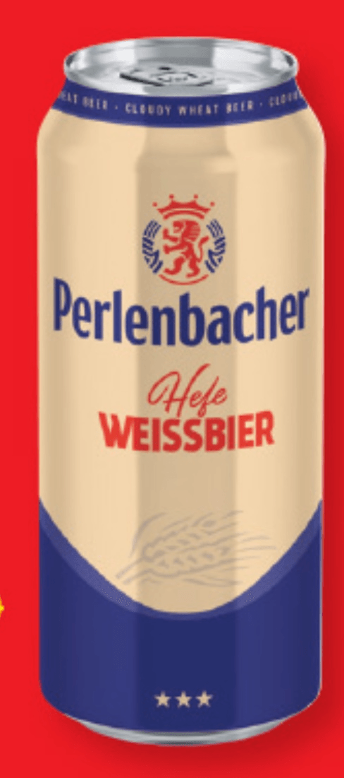 Perlenbacher Pšenično pivo 0,5 l - Akcija v trgovini Lidl