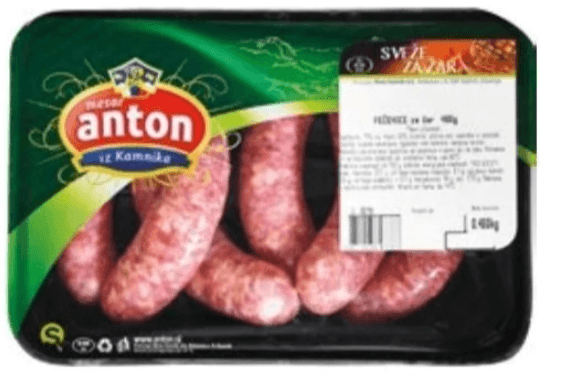 Anton pečenica 480 g Akcija v trgovini Tuš