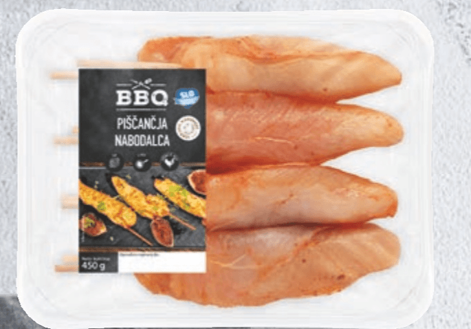 Piščančja nabodala 450 g BBQ Akcija v trgovini Hofer