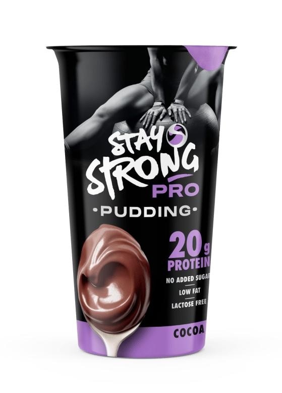 Stay Strong mlečni puding Akcija v trgovini Jager