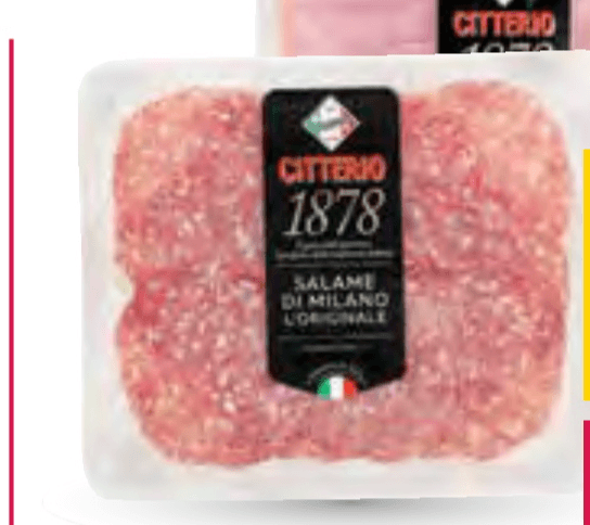 Narezka Citterio 80 g - Akcija v trgovini Mercator