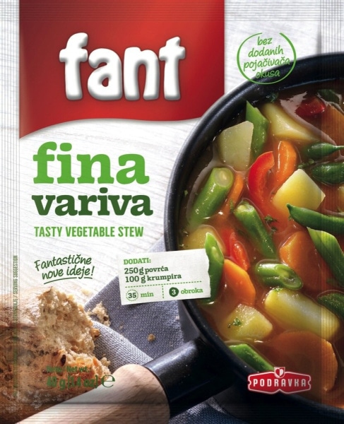 Mešanica za pripravo jedi Fant 40 g - 70 g - Akcija v trgovini E.Leclerc