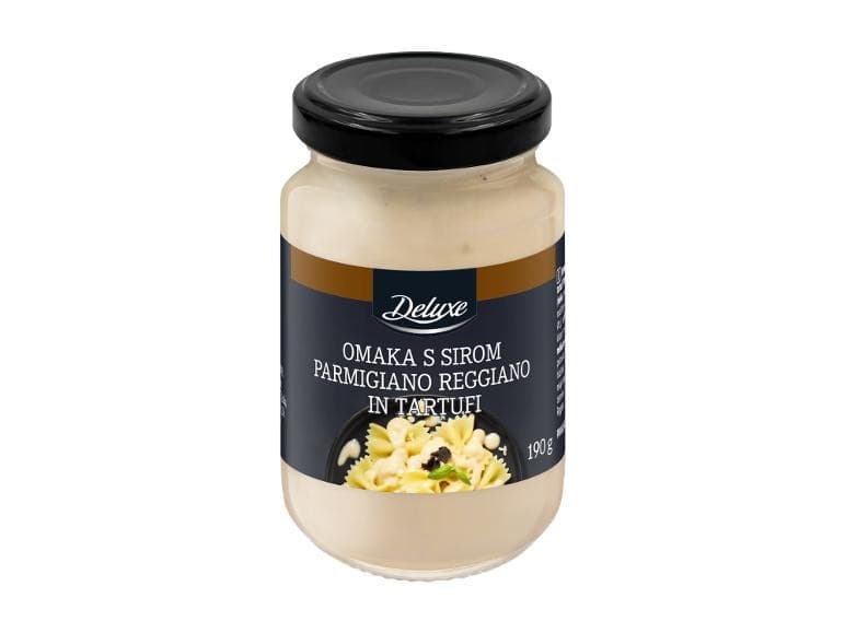Deluxe omaka s sirom in tartufi 190 g Akcija v trgovini Lidl