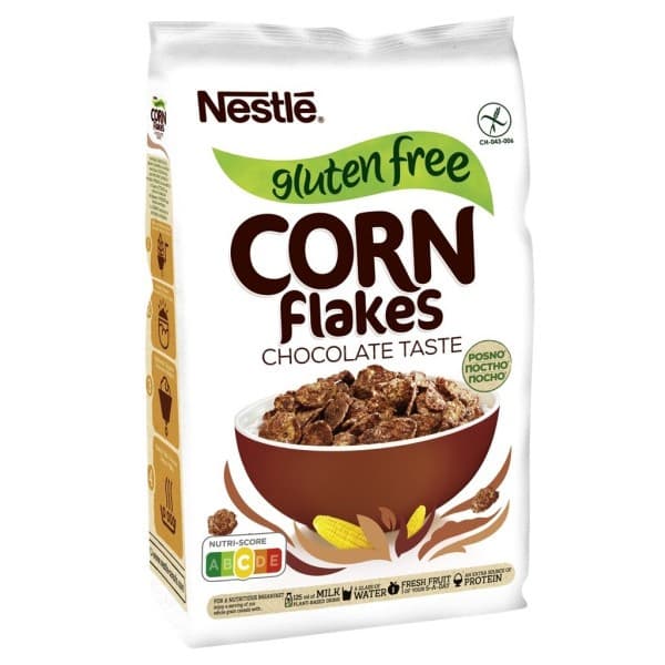 Nestlé Koruzni kosmiči brez glutena 450 g Akcija v trgovini Tuš