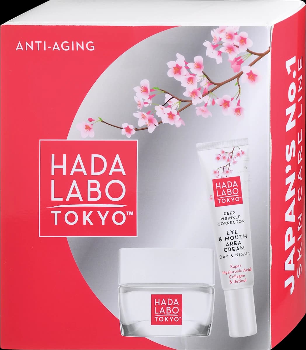 Hada Labo Tokyo Anti-Age krema za predel okoli ustnic in oči 15 ml Akcija v trgovini Dm