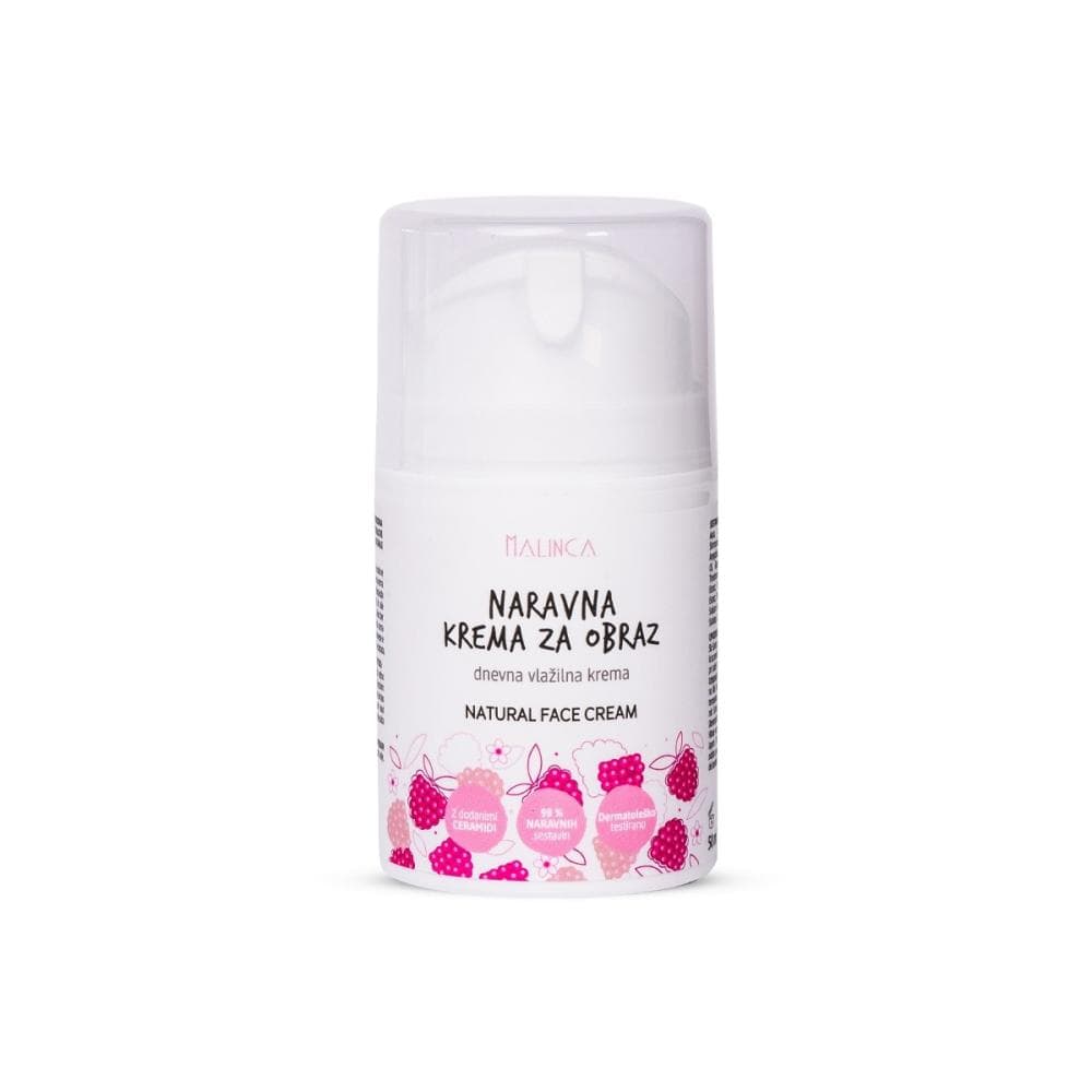 Malinca Naravna krema za obraz 50 ml Akcija v trgovini Tuš