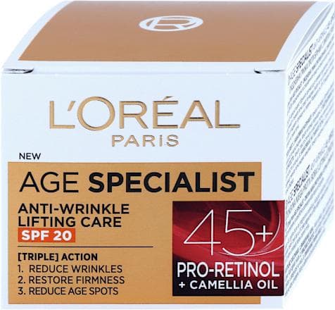 KREMA ZA OBRAZ L'ORÈAL AGE SPECIALIST 50 ml L'Oréal Akcija v trgovini E.Leclerc