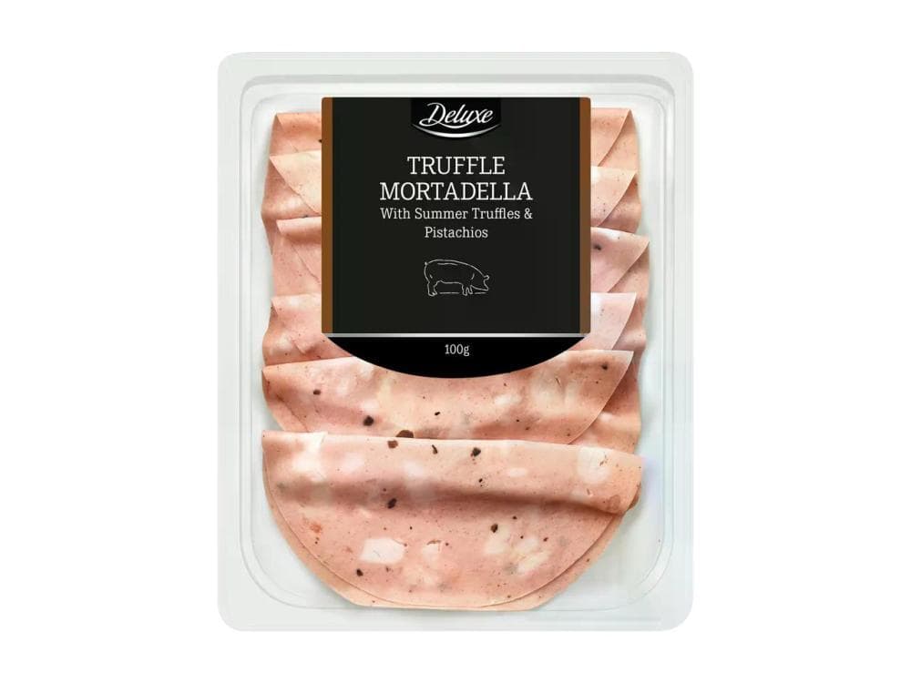 Deluxe Mortadela s tartufi in pistacijami 100 g Akcija v trgovini Lidl