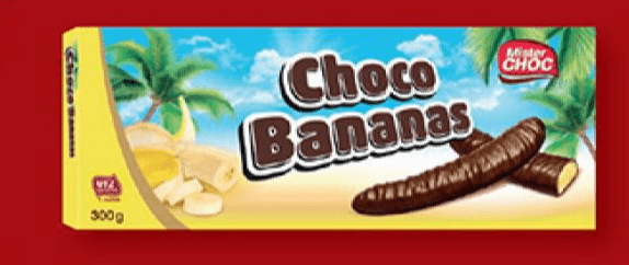 Čokoladne banane 300 g Mister Choc Akcija v trgovini Lidl