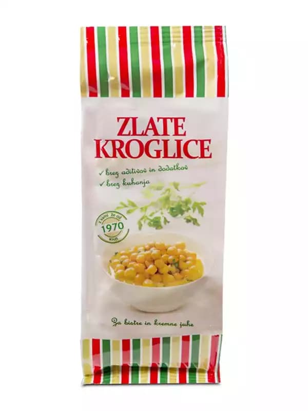 Zlate kroglice Žito 90 g / 500 g Akcija v trgovini Mercator