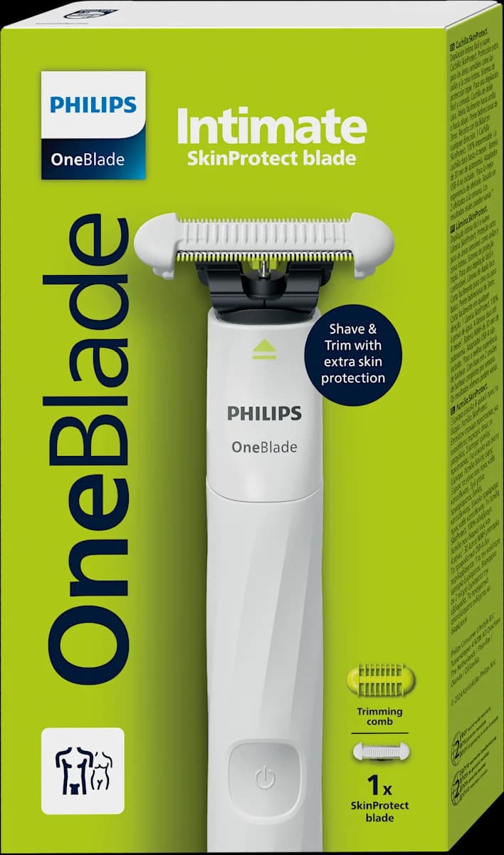 Philips električni brivnik OneBlade Intimate QP 1924/24 Akcija v trgovini Mueller