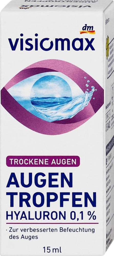 Visiomax kapljice za oči 15 ml Akcija v trgovini Dm