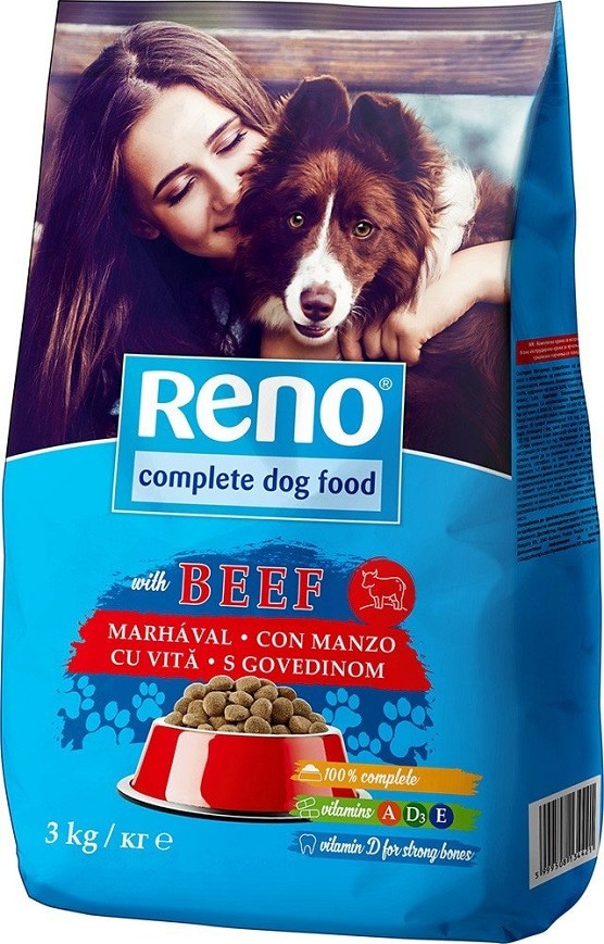 Briketi za pse Reno 3 kg - Akcija v trgovini Jager