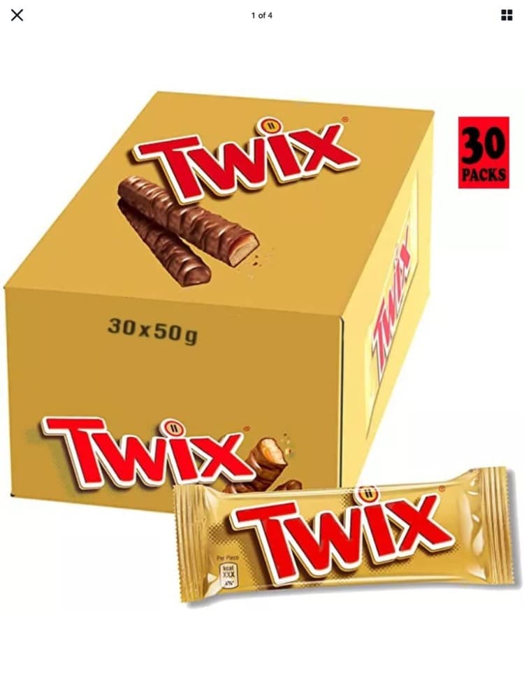 Twix 30 x 50 g Akcija v trgovini Lidl