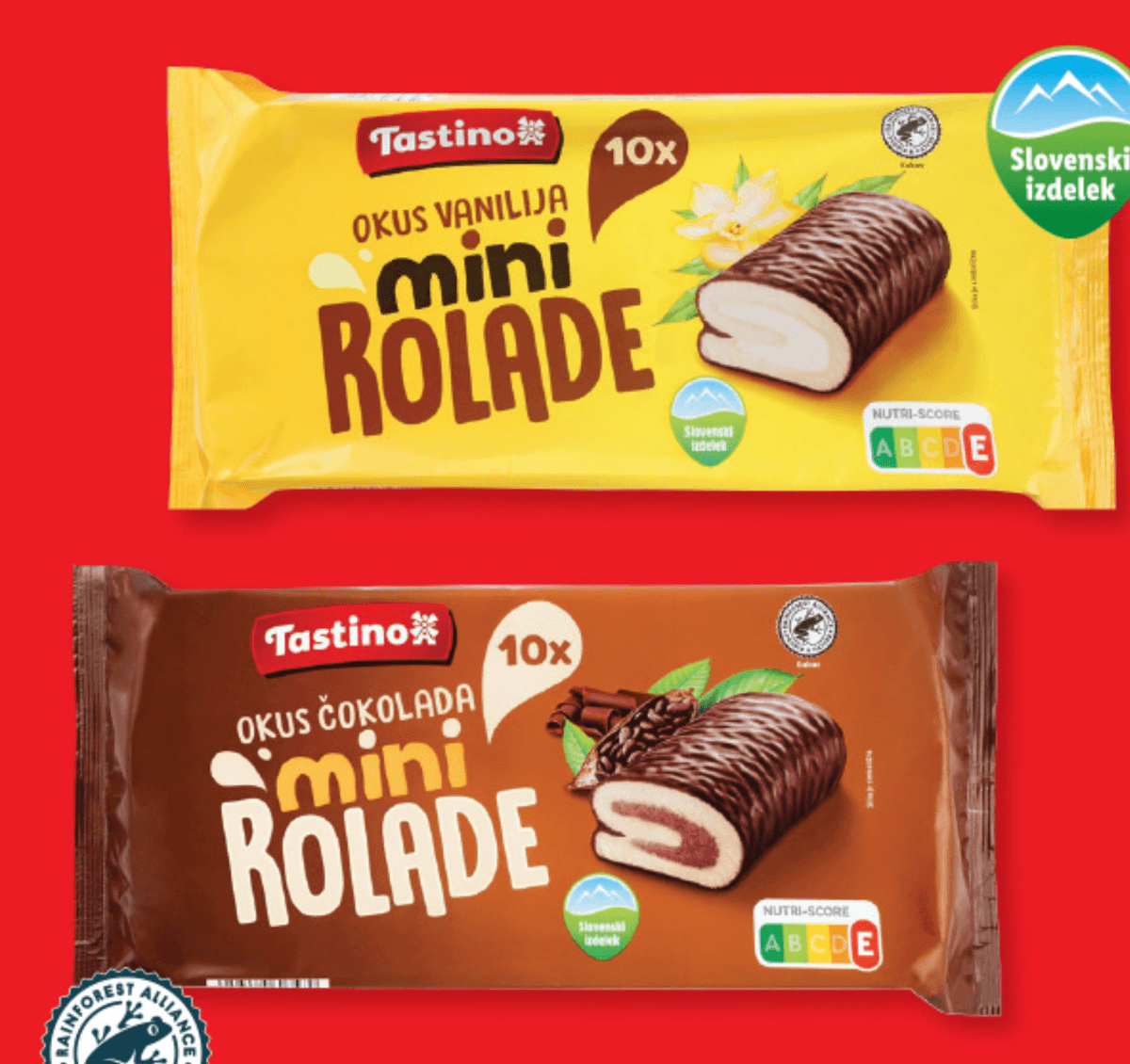 TASTINO Mini rolade 280 g - Akcija v trgovini Lidl