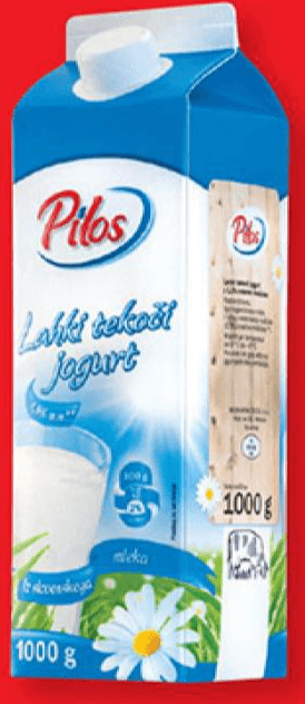 Lahki tekoči jogurt 1 l Pilos Akcija v trgovini Lidl