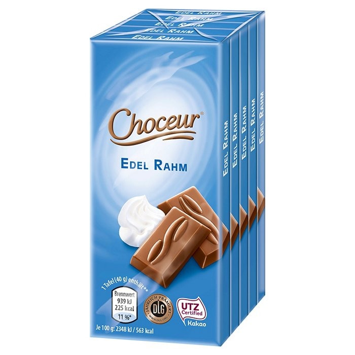 CHOCEUR Mini čokoladice 5 x 40 g - Akcija v trgovini Hofer