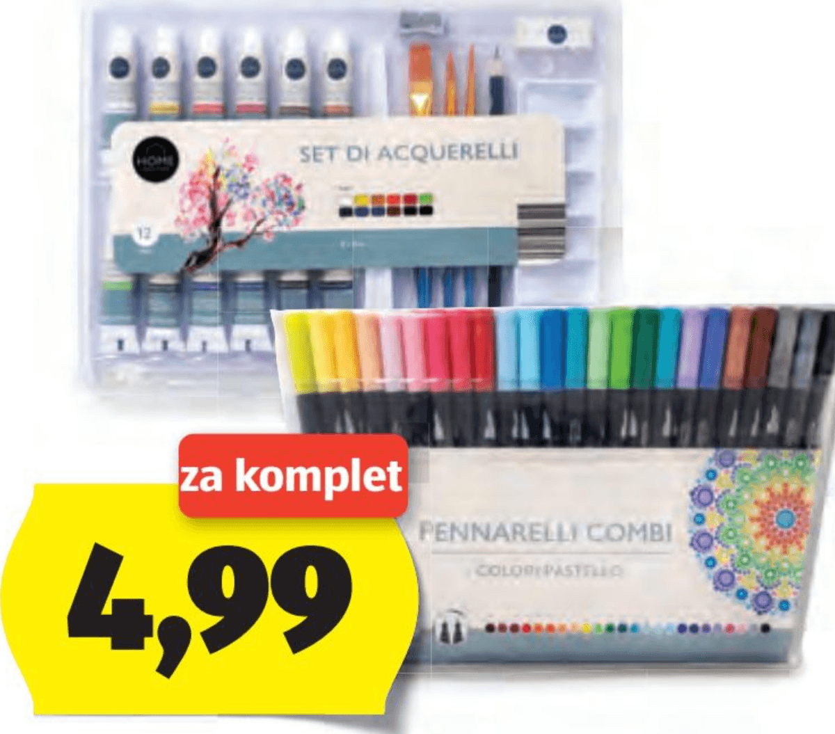 Komplet za risanje/ustvarjanje Home Creation - Akcija v trgovini Hofer