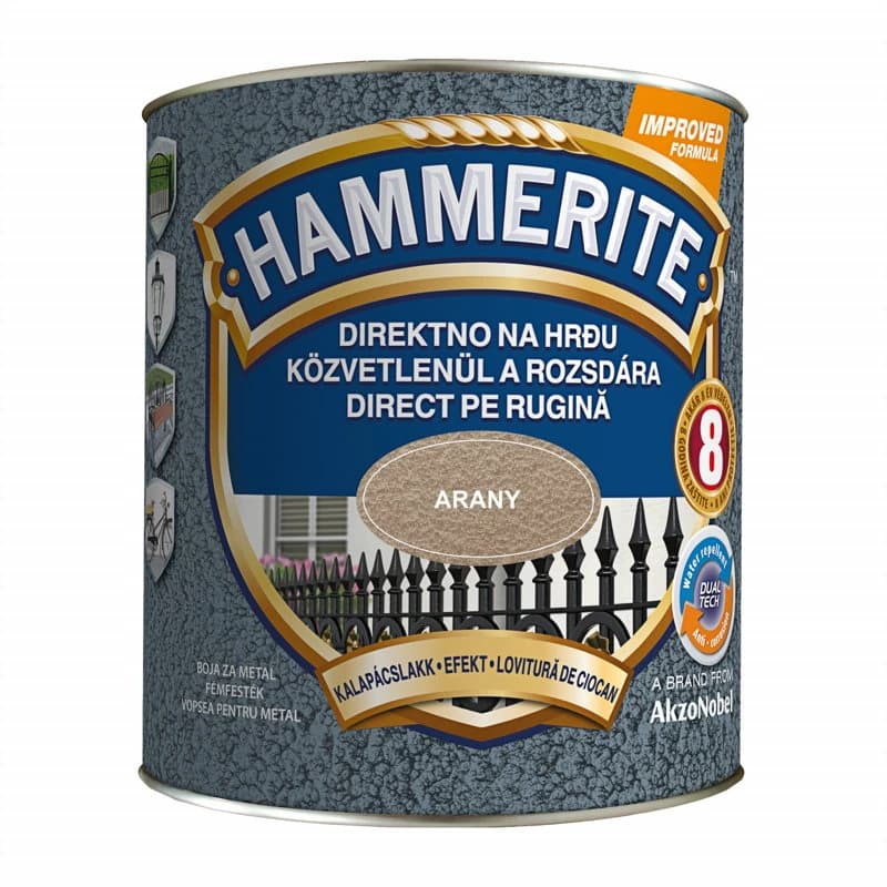 Hammerite Barvni lak za kovino 250 ml Akcija v trgovini Bauhaus