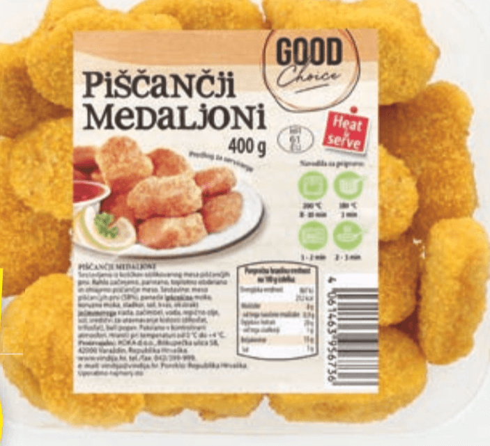 Good Choice Piščančji medaljoni 400 g - Akcija v trgovini Hofer