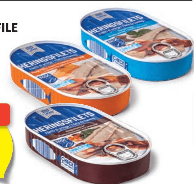 Almare Seafood MSC slanikov file v omaki 200 g Akcija v trgovini Hofer