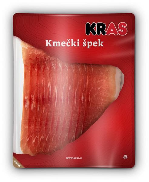 Kmečki špek Kras 100 g Akcija v trgovini E.Leclerc