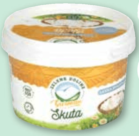 Domača skuta 500 g ZELENE DOLINE Akcija v trgovini Spar