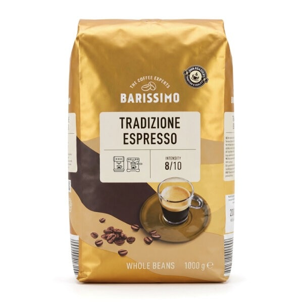 Barissimo kava v zrnu Tradizione Espresso 1 kg Akcija v trgovini Hofer