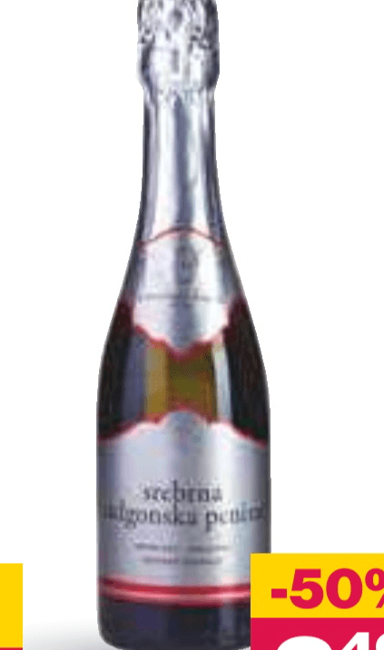 Peneče vino Srebrna radgonska penina 0,375l - Akcija v trgovini Mercator