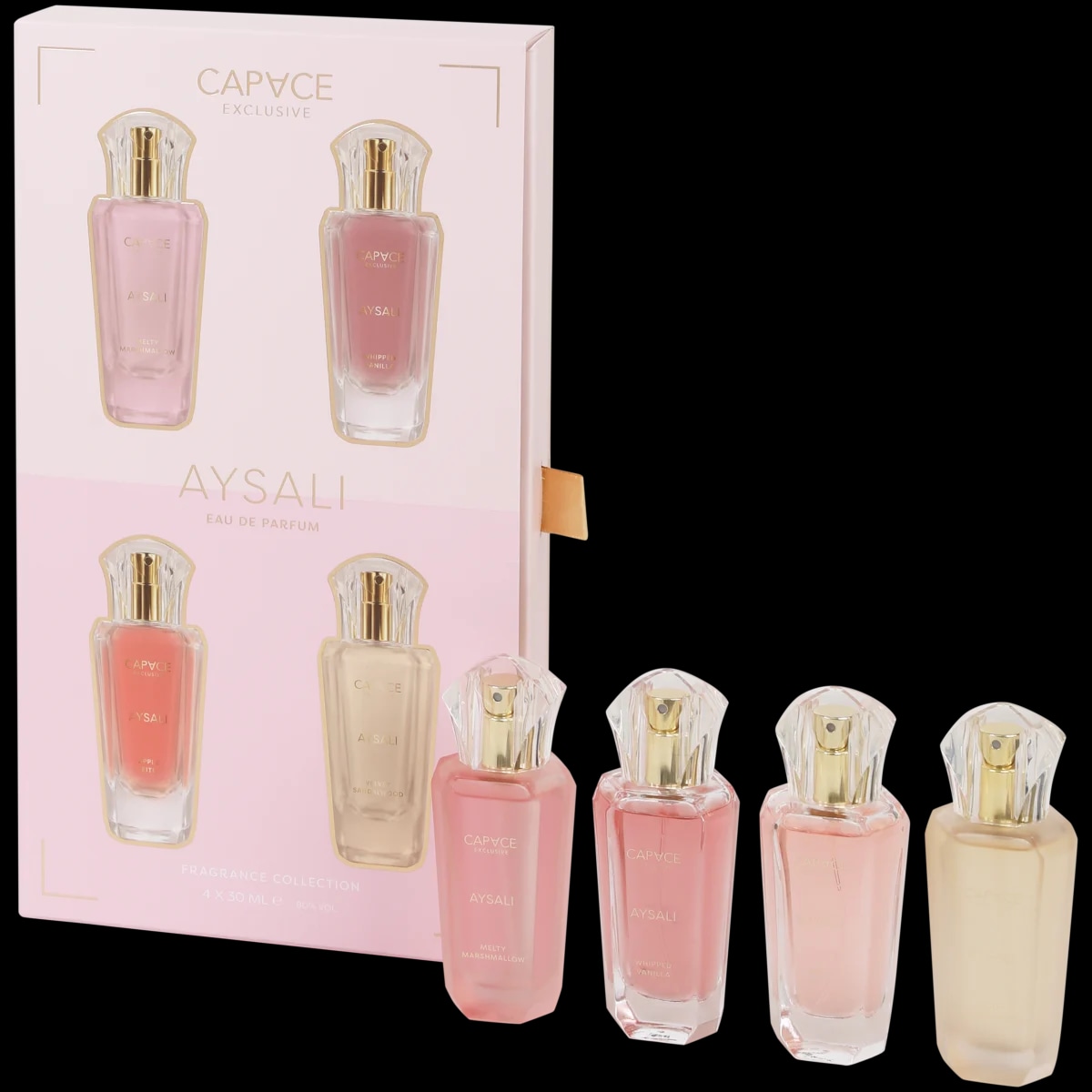Darilni komplet parfumske vode Capace Exclusive Aysali 4 x 30 ml Akcija v trgovini Action