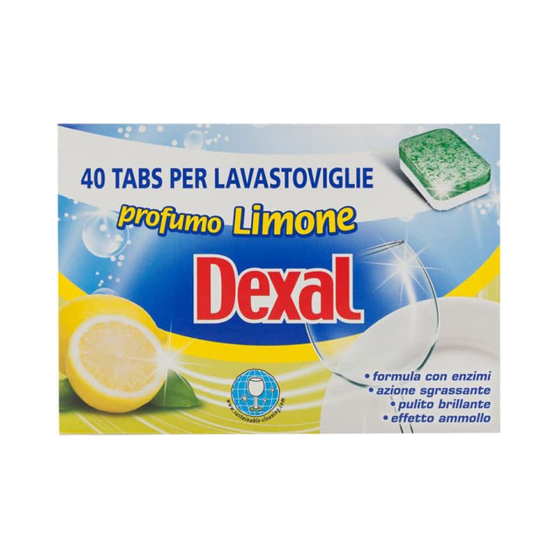 Dexal Tablete za pomivalni stroj 40 kosov Akcija v trgovini Eurospin