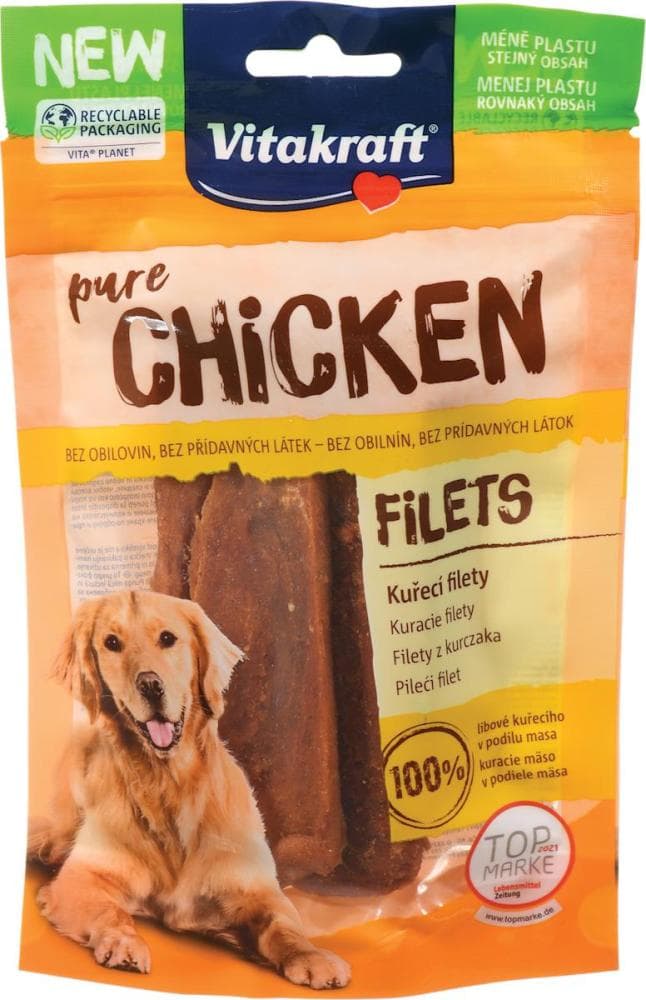 Vitakraft Pure Chicken Filets dopolnilna hrana za pse 80 g Akcija v trgovini Dm