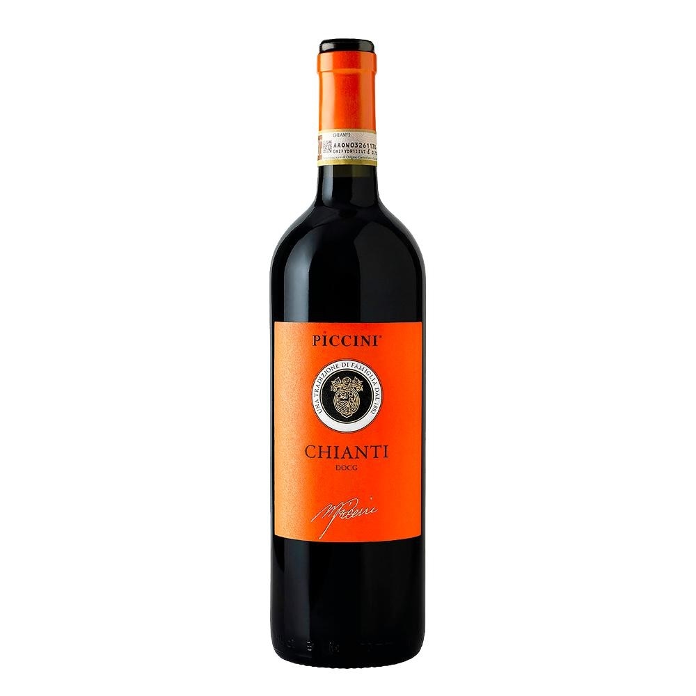 Piccini Chianti San Giovese Strawfl rdeče vino suho 0,75 L Akcija v trgovini Kompas Shop