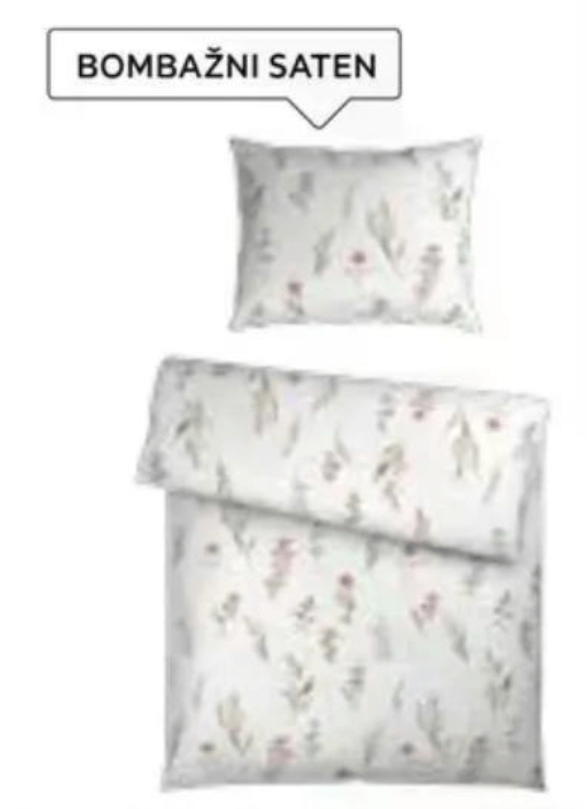 Posteljnina iz satena „LIANA" 60 X 80/140 X 200 cm novel - Akcija v trgovini Lesnina