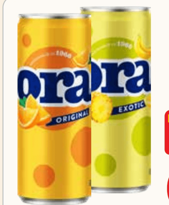 Ora 0.33 l - Akcija v trgovini Tuš