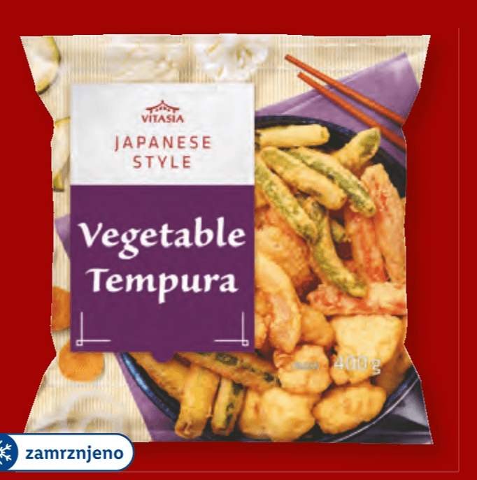 VITASIA Zelenjava „Tempura“ 400 g - Akcija v trgovini Lidl