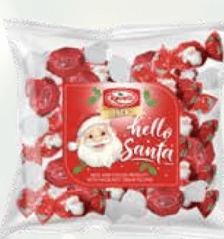 Vrečka Hello Santa 300 g Rovelli Akcija v trgovini Tuš