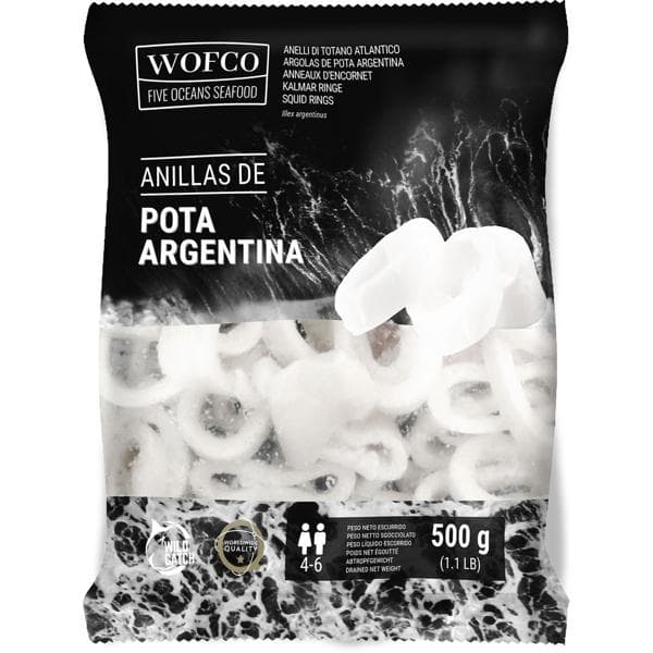 Patagonski lignji Wofco 360 g Akcija v trgovini Tuš
