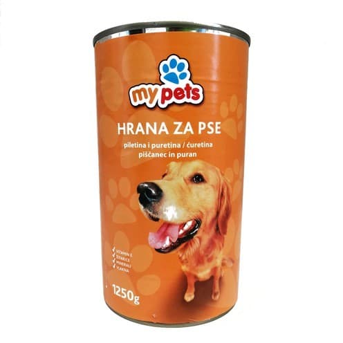 Hrana za pse My Pets 1250 g Akcija v trgovini Mercator