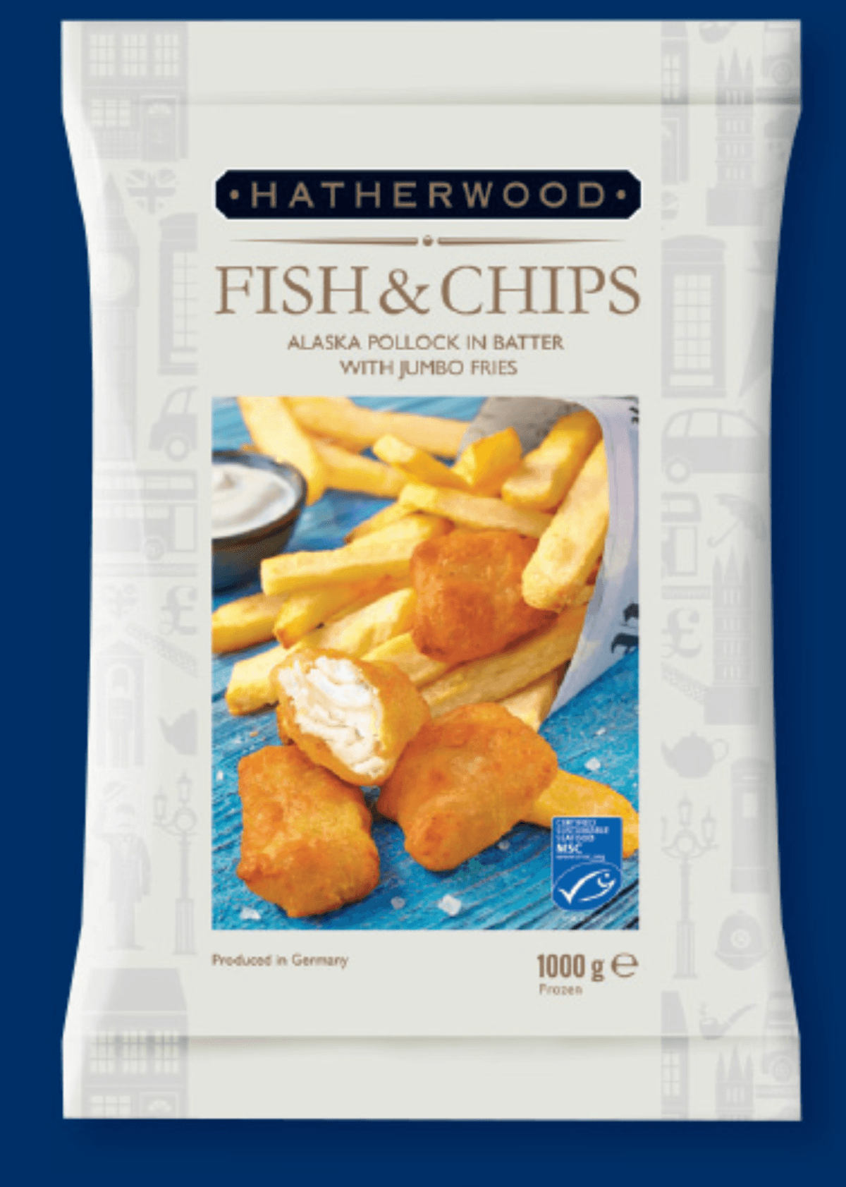 HATHERWOOD Prigrizek „Fish & Chips“ 1 kg - Akcija v trgovini Lidl