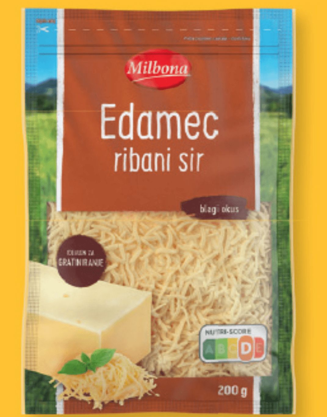 MILBONA Ribani sir edamec 200 g - Akcija v trgovini Lidl