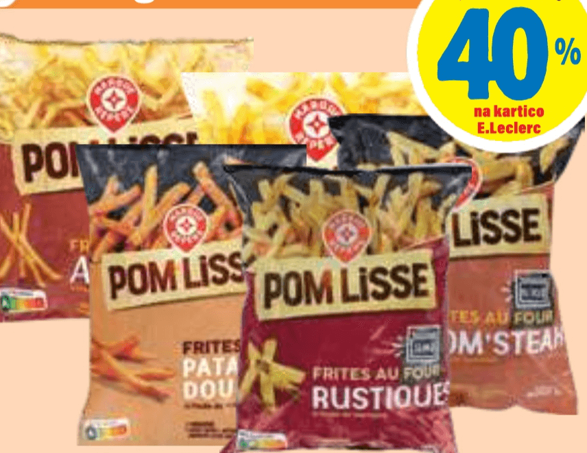 Ves krompirček Pom'Lisse 600 g E.Leclerc Akcija v trgovini E.Leclerc