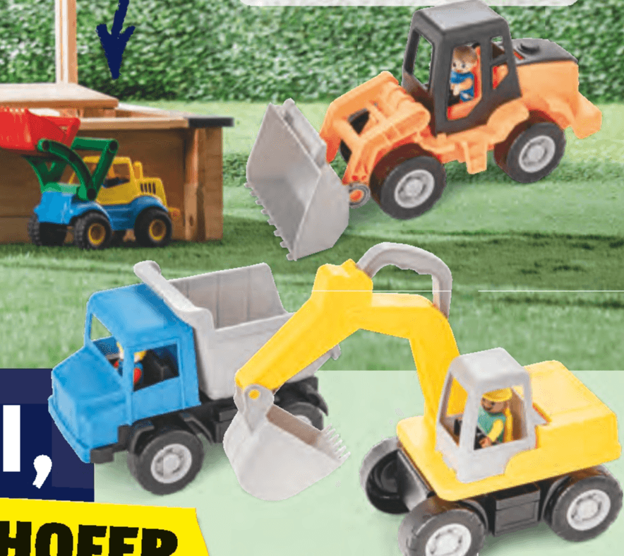 Igrača za peskovnik TOYLINO - Akcija v trgovini Hofer